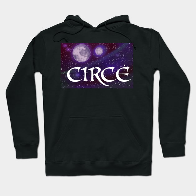 Circé Two Moons Hoodie by The Ostium Network Merch Store